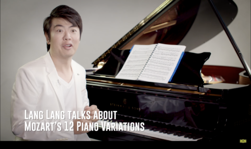 Lang Lang teach Mozart