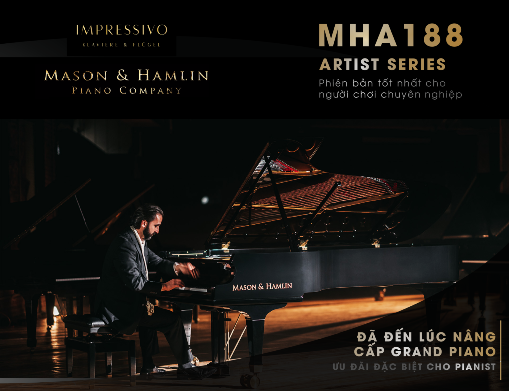 mua piano Mason & hamlin MHA188