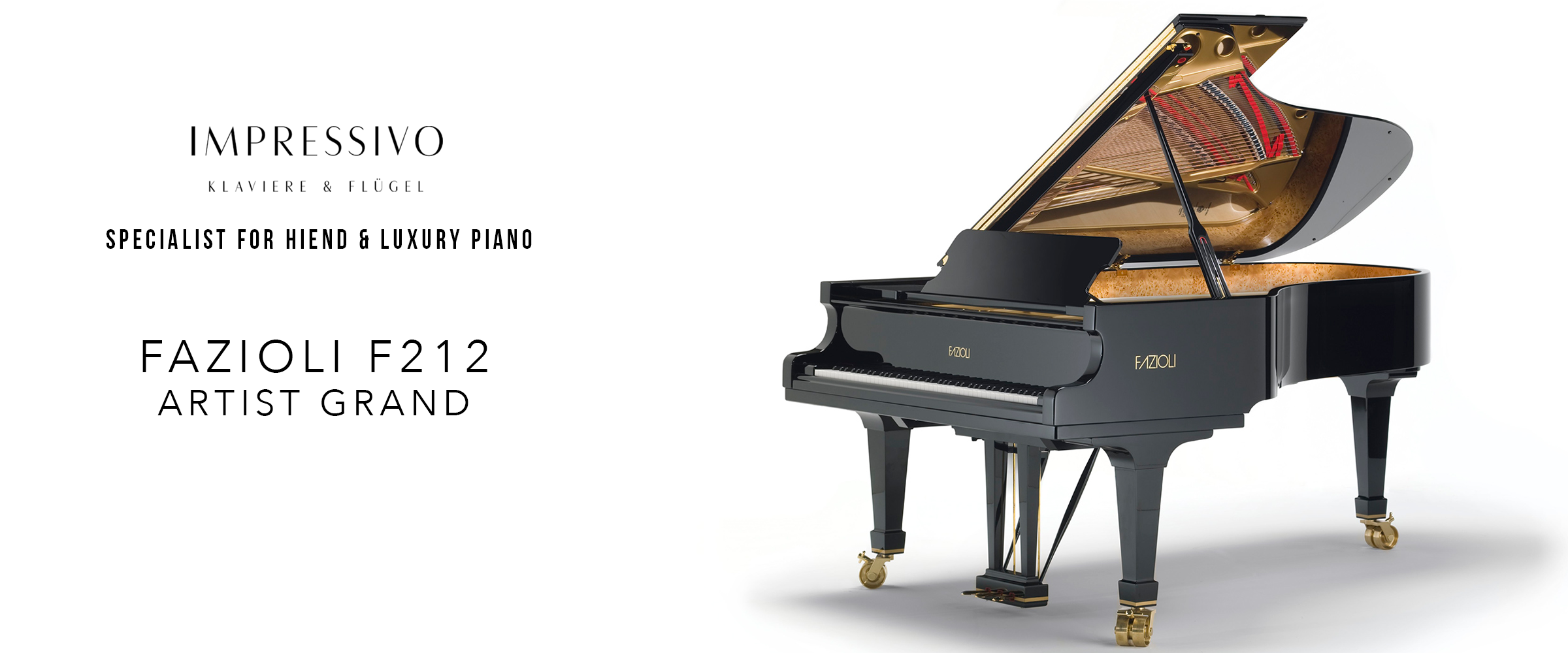 Fazioli F212 Grand piano