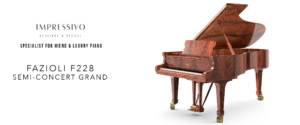 Fazioli F228 Semi Concert Grand