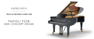 Fazioli F228 Semi Concert Grand