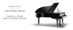 Fazioli F228 Semi Concert Grand