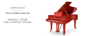 Fazioli F228 Semi Concert Grand