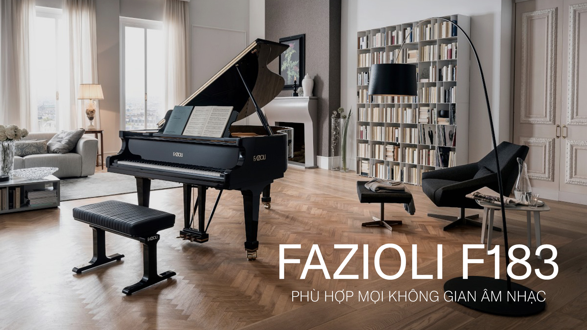 Piano Fazioli F183
