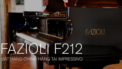 Piano Fazioli F212 tại Impressivo 2025