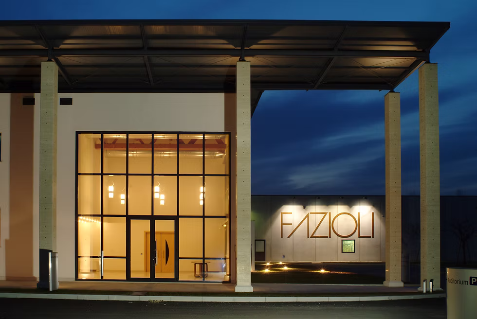 Fazioli showroom
